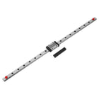 MGN12 450mm Linear Sliding Rail Guide with MGN12H Sliding Carriage Block and Mini Guide, Linear Motion Guideway for Mini Engraving CNC Machine 3D Printer