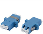 LC-LC for Duplex Singlemode Optisk Tom Optisk Fiberforbindelse til Server Rack, Patch Panel 2stk