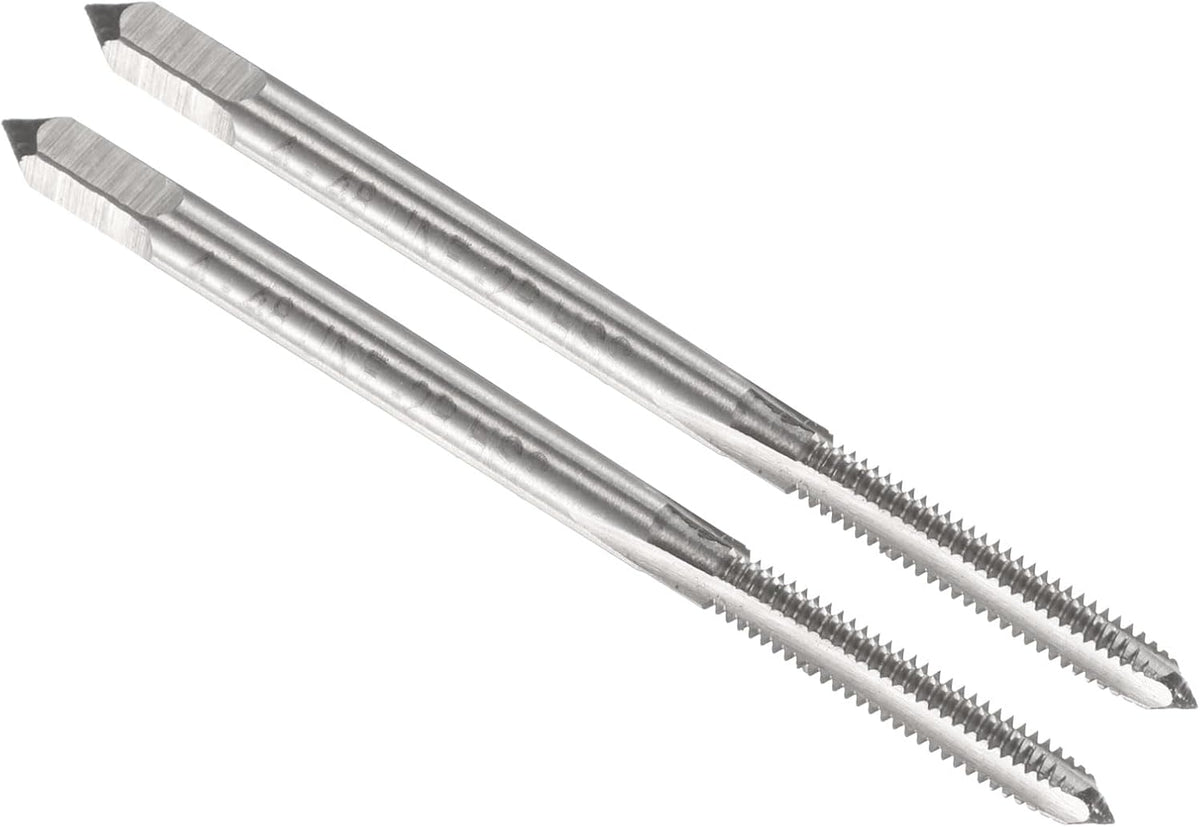 2pcs El Takma Vanası 3/8-16 UNC 2B Tel Tipi Takma Vanası Düz Flüt Çapraz Çapak Çekme Aracı Yüksek Hızlı Demir HSS6542