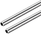 304 Stainless Steel Round Tubing 6mm OD 0.8mm Wall Thickness 250mm Length Seamless Straight Pipe Tube 2 Pcs