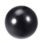 Thermoset Ball Knob M12 Female Threaded Machine Handle 50mm Diameter Smooth Rim Black