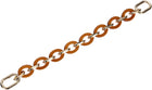 11.3" Acrylic Chain Strap, Handle Purse Extension Decorative Strap, Women Bag Charm Replacement for Handbag, Wallet, Crossbody Shoulder Bags, Brown