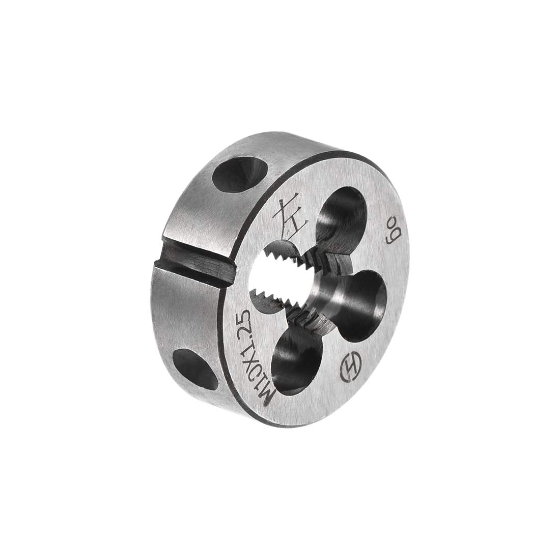 M10 X 1.25 Metric Round Die, Machine Thread Left Hand Threading Die, Alloy Tool Steel Screw Thread Cutting Die