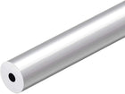 6063 Aluminum Round Tube, 300mm Length 18mm OD 5mm Inner Dia Seamless Aluminum Straight Tubing