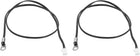 2 Pcs 10K NTC Thermal Sensor Probe,Stainless Steel Sensitive Temperature Sensor 15.7 Inch Digital Thermometer Extension Cable Temp Sensor for Electrical Appliances