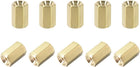 M2.5x6mm Female-Female Hex Brass PCB Motherboard Spacer Standoff for FPV Drone Quadcopter, Computer & Circuit Board 50pcs