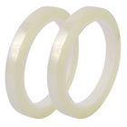 2Pcs 10mm Single Sided Strong Self Adhesive Mylar Tape 50M Length Clear
