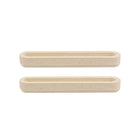 FireBrick Crucible Boat 1.6ml Sample Holder Furnaces 60x12x7mm 2pcs