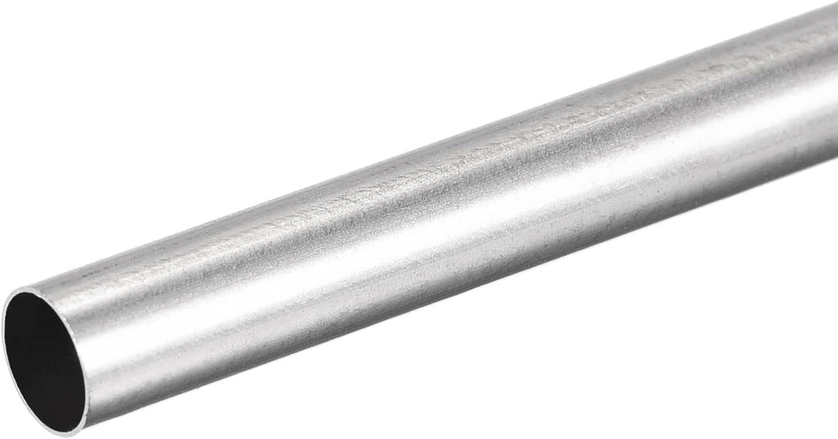 304 Stainless Steel Round Tube 6mm OD 0.2mm Wall Thickness 300mm Length