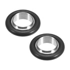 2 Pcs Centering Ring KF-16 Vacuum Fittings ISO-KF Flange 29.6mm X 15.6mm Fluorine Rubber O-Ring