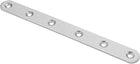 Repair Plate, 197mmx20mm, Flat Fixing Mending Corner Brace Bracket Connector, Pack of 8