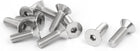 M5x16mm 316 Stainless Steel Countersunk Flat Head Hex Socket Cap Screw 10pcs