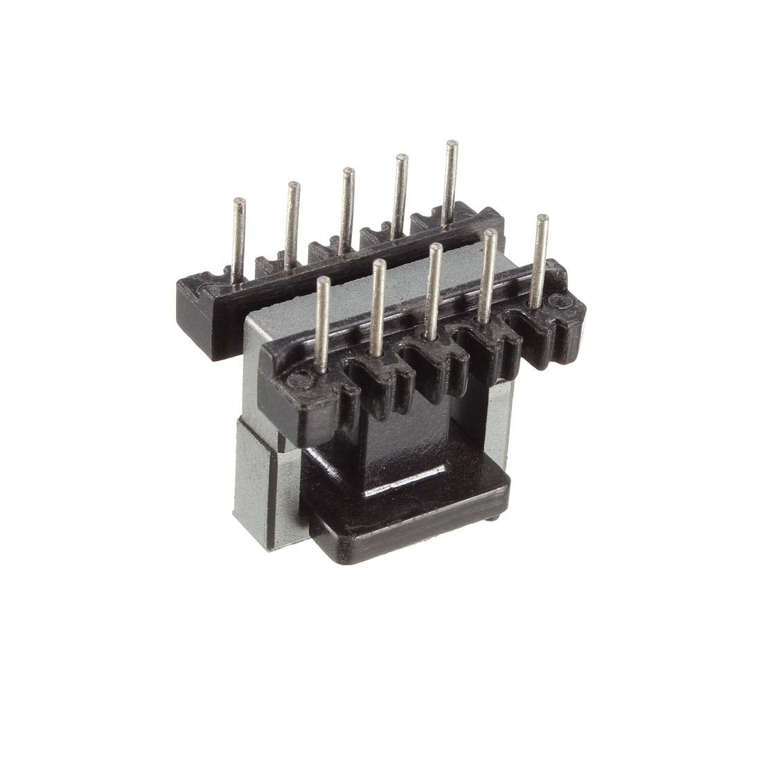5 Sets EE19 5 with 5pin Transformer Bobbin PC40 Ferrite Core Vertical 10 Ferrite Halves and 5 Bobbin