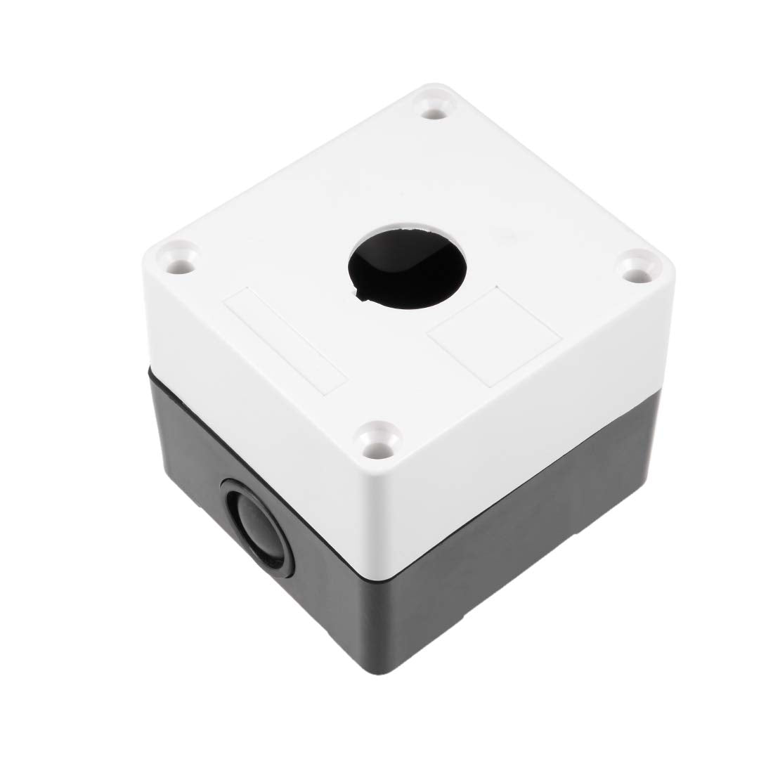 Push Button Switch Control Station Box 22mm 1 Button Hole Waterproof 78 x 71 x 64mm