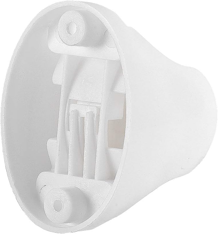 Suihkupehmustin säädettävä ABS seinäasennus käsinäyttöinen suihkobracketti valkoinen 70x50x56mm 2kpl