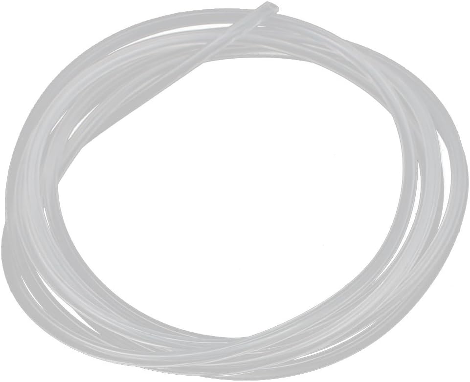 1mm x 2mm High Temp Resistant Flexible Clear Silicone Tube Hose Pipe 1M Length