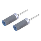 Sandpaper Sticks Cylinder Abrasive Polishing Grinding Mounted Point 1000 Grits 2 Pcs