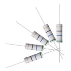 10Pcs 56 Ohm Resistor, 5W 5% Tolerance Metal Oxide Film Resistors, Lead, Flame Proof for DIY Electronic Projects and Experiments