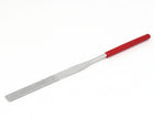 160mm Long Metal Rubber Handle Diamond Coated Double Cut Flat File Hand Tool