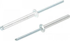 4mm x 30mm and 4mm x 35mm Aluminum/Steel Open End Rivets,60in 1 Set for Aircraft Machines Electrical Appliances