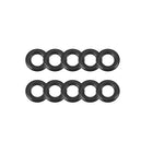 Nitrile Rubber O-Rings 9mm OD 5mm ID 2mm Width, Metric Sealing Gasket for Automotive Machine Plumbing, Pack of 12