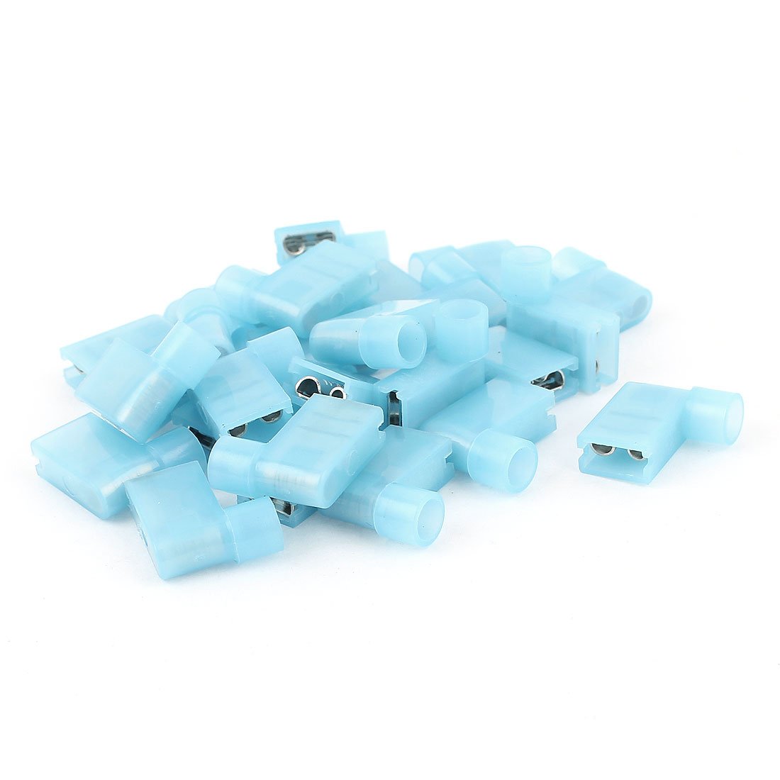 Nylon Insulated Female 16-14AWG Wire Flag Terminal Connectors with 25 Piece
