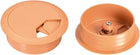 Cable Hole Cover, 2 inches Plastic Desk Grommet for Wire Organizer, 10Pcs Orange