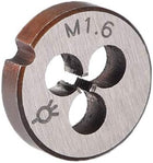 M1.6 X 0.35 Metric Round Die, Machine Thread Right Hand Threading Die, Alloy Steel Screw Thread Cutting Die