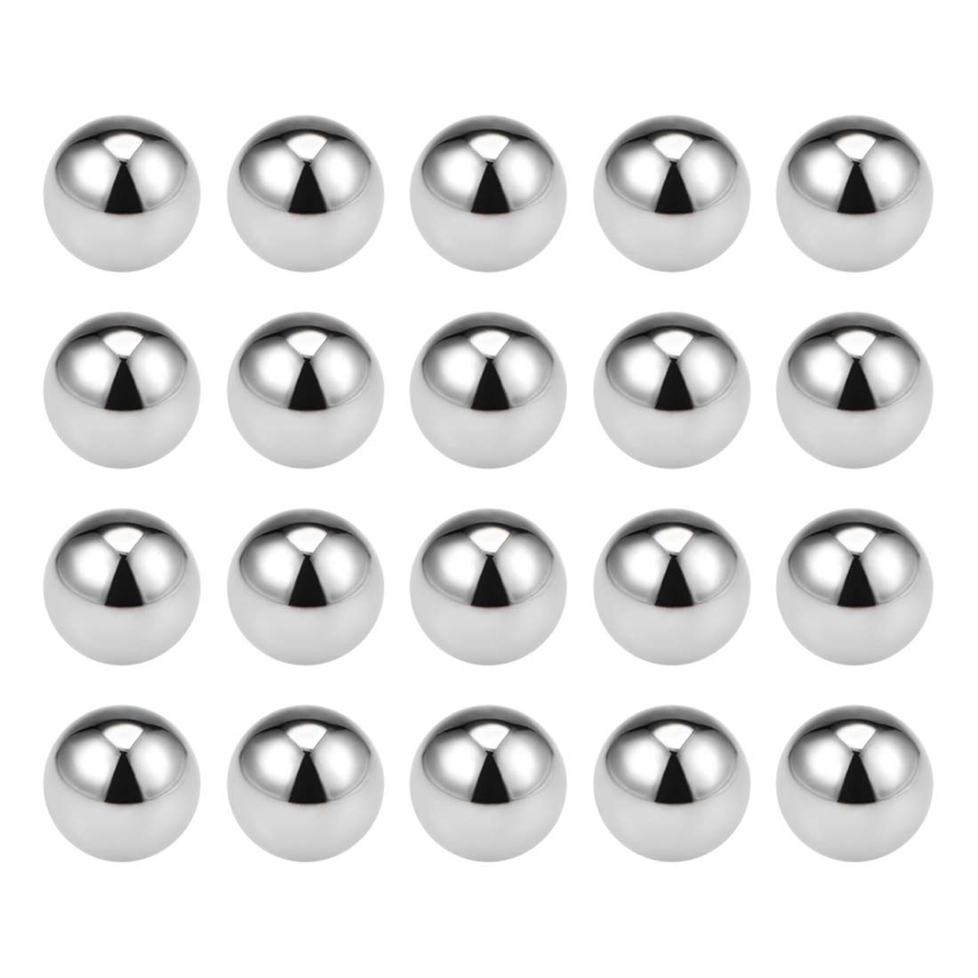 Precision Balls 10mm Solid Chrome Steel G10 for Ball Bearing Keychain Wheel 100pcs