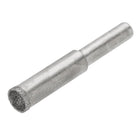 Diamond Grinding Mounted Point, 8mm 100 Coarse Grits Spherical Concave Head Bead Fine Grinding Bit for Jade Amber Stone Beeswax Glass