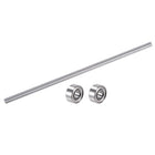 Linear Motion Rods Bearings Kit, 10pcs 3mm x 100mm Stainless Steel Rod, 20pcs 683ZZ Ball Bearings