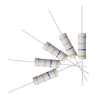 30Pcs 470K Ohm Resistor, 5W 5% Tolerance Metal Oxide Film Resistors, Axial Lead, Flame Proof for DIY Electronic Projects and Experiments