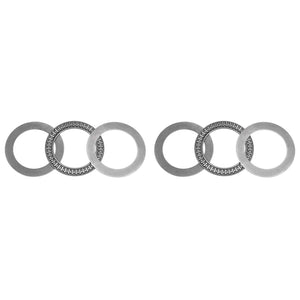 AXK5578 Thrust Needle Roller Bearings with Washers 55mm Bore 78mm OD 3mm Width 2pcs