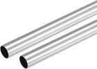 304 Stainless Steel Round Tube 12mm OD 0.3mm Wall Thickness 300mm Length 2 Pcs