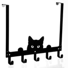 LinkMejor Halloween Cat Over the Door Hooks Gothic Bathroom Decor