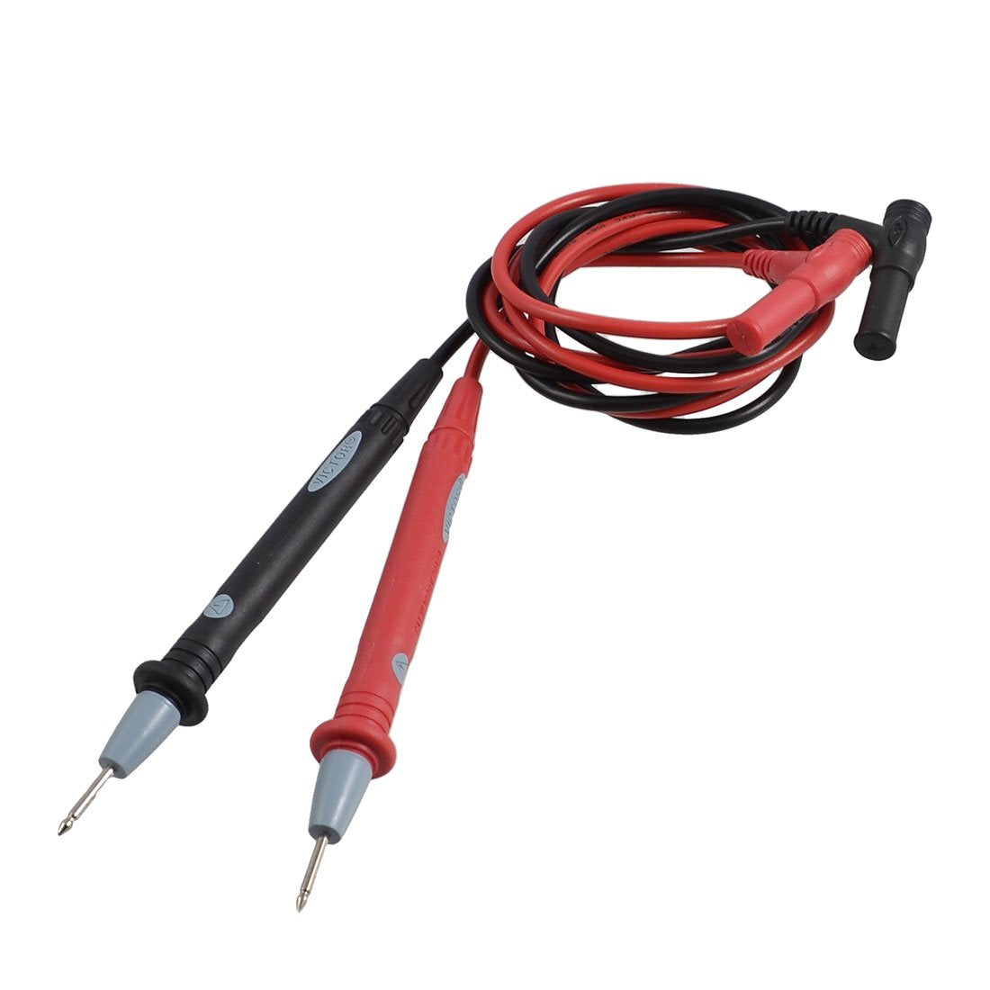Digital Multimeter 1000V 20A Test Lead Cable Probe Red Black 16mm Tip Length