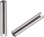 Slotted Spring Pin - M1.5 x 10mm 304 Stainless Steel Split Spring Roll Dowel Pins Plain Finish 50Pcs