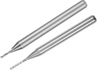 15Pcs 0.8mmx3mm,0.8mmx5.5mm Carbide End Mill Engraving Milling Cutter CNC Router Bits for PCB Machine, 1/8" Shank