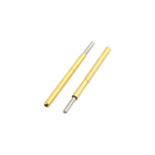 100pcs P75-J 1.0mm Dia 16.5mm Length Metal Spring Pressure Test Probe Needle