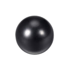 Thermoset Ball Knob M8 Female Threaded Machine Handle 25mm Diameter Smooth Rim Black