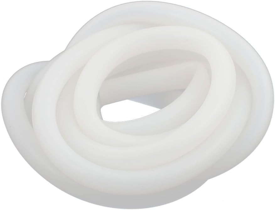 7mm x 10mm High Temperature Resistant Soft Silicone Tube Hose Pipe 2M Length