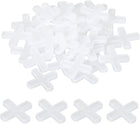 200Pcs Tile Spacers 6mm 1/4" Wall Floor Tile Plastic Cross Spacer for Ceramic Tile Installation, White