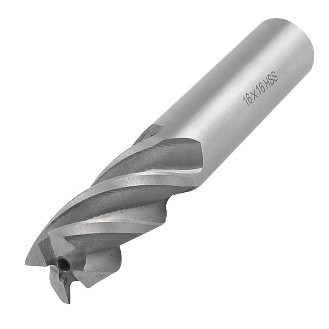 16mm Cutting Diameter 16mm Shank 4 Flutes HSS End Mill Milling Cutter