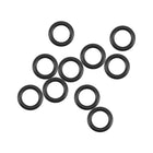 Nitrile Rubber O-Rings 9.6mm OD 6mm ID 1.8mm Width, Metric Nitrile Rubber Sealing Gasket, Pack of 10