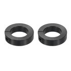 2pcs Single Split Shaft Collar 1-11/16" Bore One-Piece Clamping Collar, 2-3/4" OD, 11/16" Thickness, Black Oxide Steel Set Screw Lock Collar Clamp