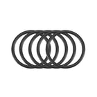 Nitrile Rubber O-Rings 11.5mm OD 9.5mm ID 1mm Width, Metric Sealing Gasket, Pack of 50