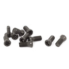3mm x 8mm Metal Countersunk Head Torx Machine Screw Grey 10 Pcs