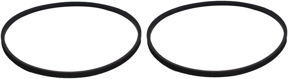 O-670E 670mm Inner Girth Transmission Drive Belt V-belt 2pcs for Washing Machine