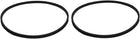 O-670E 670mm Inner Girth Transmission Drive Belt V-belt 2pcs for Washing Machine