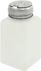 Lab Industry Liquid Alcohol Liquid Press Bottle Container W Pump Cap 200ml White